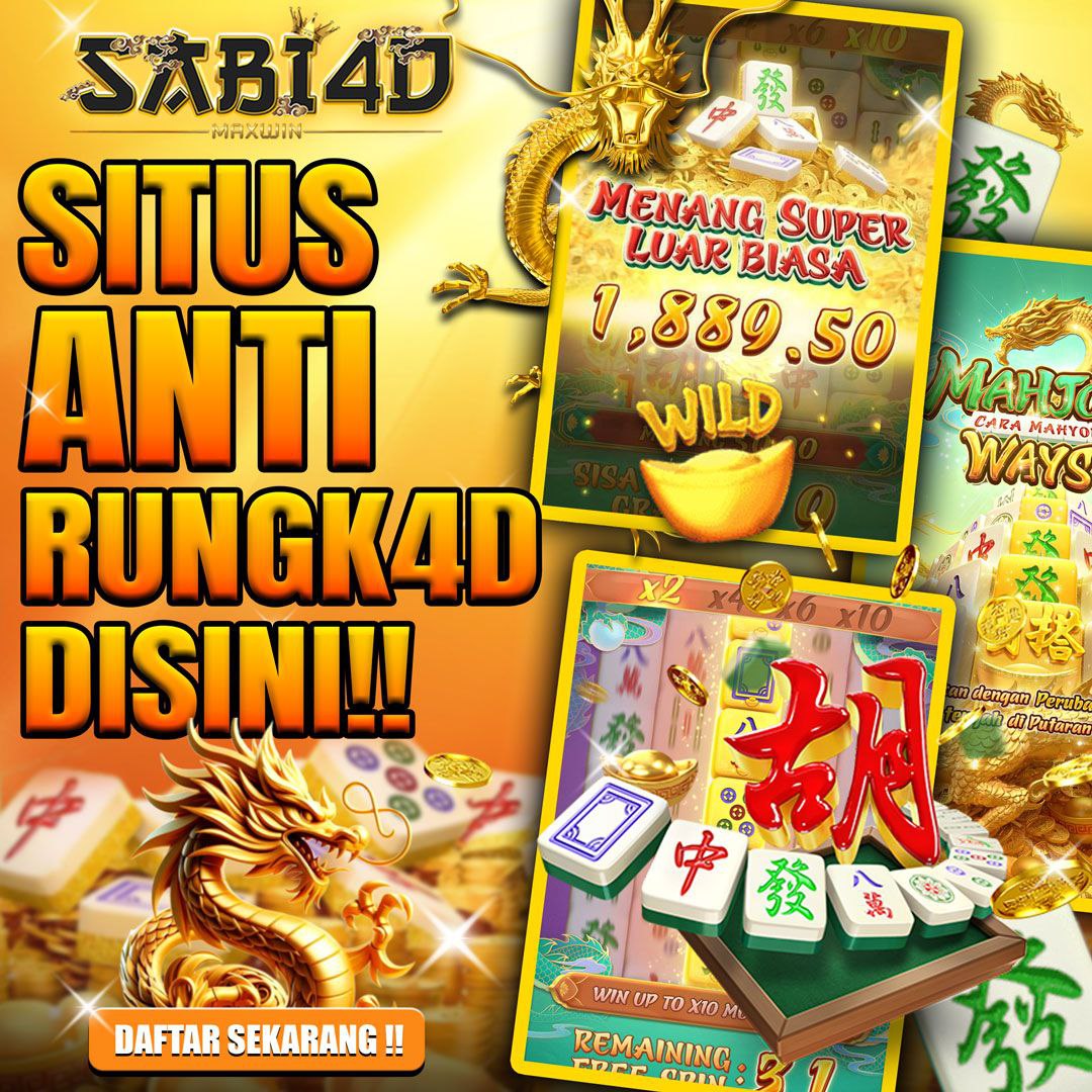SABI4D: Official Platform Slot Gacor Maxwin Anti Rungkad